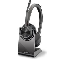 Plantronics Voyager 4320 UC USB-A Stereo CS - with Charge Stand 218476-01