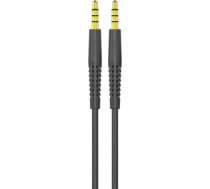 AUX cable mini jack 3.5mm to mini jack 3.5mm Budi, 1.2m (black) 150AUX