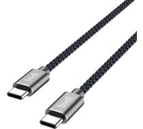 USB-C to USB-C Cable Budi 65W 1,5m (black) 206TT15B