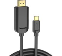 Cable USB-C to HDMI 1.4 Vention CGUBG 4K 30Hz 1,5m (black) CGUBG