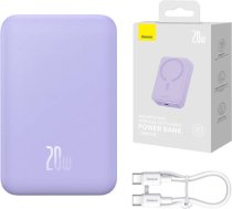 Powerbank Baseus Magnetic Mini 20000mAh, USB-C 20W MagSafe (purple) PPCX150005