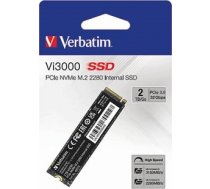 Verbatim Vi3000 2TB, SSD (PCIe 3.0 x4, NVMe, M.2 2280) 49376