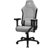 Aerocool CROWNASHGR, Ergonomic Gaming Chair, Adjustable Cushions, AeroWeave Technology, Grey AEROCROWN-ASH-GREY