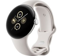 Google Pixel Watch 2, Smartwatch (light beige, Porcelaine, WiFi) GA05031-DE