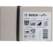 Bosch reciprocating saw blade S 922 BF Flexible for Metal, 100 pieces (length 150mm) 2608656027