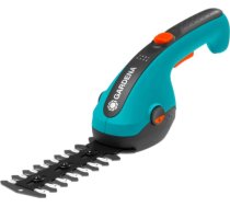 GARDENA Cordless Grass Shears ClassicCut Li, 3.6 volts, set with shrub blade - special offer (turquoise/black, Li-ion battery 2.5 Ah) 09885-30