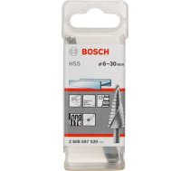 Bosch HSS step drill, 6mm - 30mm (13 steps, with spiral flute) 2608597520