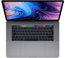 Apple MacBook Pro 2017 Retina 15" 4xUSB-C - Core i7 2.8GHz / 16GB / 256GB SSD - SPACE GRAY (Atjaunināts, stāvoklis labi) C02WJC64HTD5