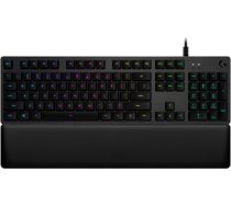 LOGITECH G513 Corded LIGHTSYNC Mechanical Gaming Keyboard - CARBON - US INT'L - USB - TACTILE 920-009330