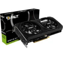 Graphics Card PALIT NVIDIA GeForce RTX 4060 8 GB GDDR6 128 bit PCIE 4.0 16x GPU 1830 MHz Dual Slot Fansink 2xHDMI 2xDisplayPort NE64060019P1-1070L NE64060019P1-1070L