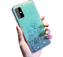 Fusion Glue Glitter Back Case Silikona Aizsargapvalks Priekš Apple iPhone 11 Zaļš FSN-GG-IPH-11-GR