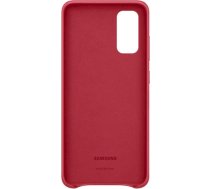 Samsung EF-VG980LREGEU ādas vāciņš priekš Samsung G980 Galaxy S20 sarkans EF-VG980LREGEU