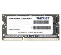 DDR3 Ultrabook SODIMM Patriot 4GB 1600MHz CL11 1.35V PSD34G1600L81S