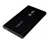 Logilink External hard drive enclosure, black 2.5", SATA, USB 3.0 UA0106