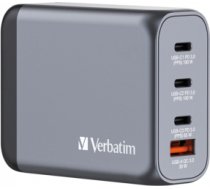 Lādētājs Verbatim Wall Charger 100W Grey 32202V