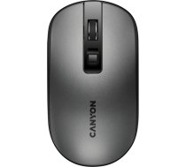 CANYON MW-18, 2.4GHz Wireless Rechargeable Mouse with Pixart sensor, 4keys, Silent switch for right/left keys,DPI: 800/1200/1600, Max. usage 50 hours for one time full charged, 600mAh Li-poly battery, Dark grey, cable length 0.6m, 116.4*63.3*32.3mm, CNS-CMSW18DG