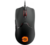 CANYON Carver GM-116, 6keys Gaming wired mouse, A603EP sensor, DPI up to 3600, rubber coating on panel, Huano 1million switch, 1.65M PVC cable, ABS material. size: 130*69*38mm, weight: 105g, Black CND-SGM116