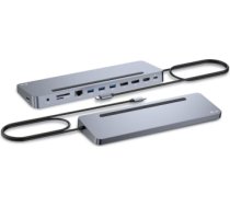 I-TEC USB-C Metal Ergonomic 4K 3x Disply C31FLAT2PDPRO