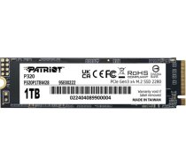 SSD Patriot Viper P320 M.2 PCI-Ex4 NVMe 1TB 3GB/s P320P1TBM28