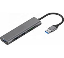 Extradigital Adapter USB 3.0 - 3 x USB 3.0, SD, TF CA913473