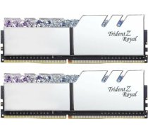 G.Skill DDR4 - 16 GB -3600 - CL - 16 - Dual kit, Trident Z Royal (silver, F4-3600C16D-16GTRSC) F4-3600C16D-16GTRSC