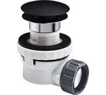 Wirquin izlietnes sifons ar izplūdi Quick Clac, 1¼ x 32 mm, matēts melns 30722863/30723978
