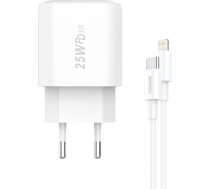 Fast charger Foneng 1x USB EU40 + USB C to Lightning cable EU40 TYPE-C TO IPHON