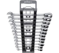 Wiha ring ratchet wrench set, 12 pieces, reversible, wrench (SW 8 - 19mm) 44661