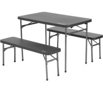 Coleman 2199746 Kempinga galds Melns Tērauda rāmis Polipropilēna virsma Furniture 4 person Pack Away set 3138522132279