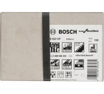 Bosch saber saw blade S 922 HF Flexible for Wood and Metal, 100 pieces (length 150mm) 2608656320