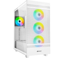 Sharkoon Rebel C50 RGB, tower case (white, tempered glass) 4044951038251