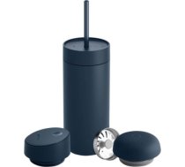 Fellow Carter thermal mug set + 3 caps navy blue matt 473 ml CBOX-SB