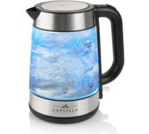 ETA ETA615390000 Standard kettle, Glass, Stainless steel/Black, 2200 W, 360° rotational base, 1.7 L ETA615390000