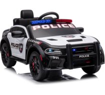 Lean Cars ﻿Battery-powered car Dodge Charger Police White and Black 20011-UNIW