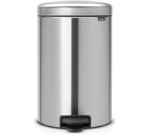 BRABANTIA atkritumu tvertne ar pedāli NewIcon, 20 l, Matt Steel - 114021 114021