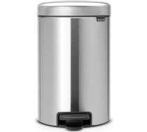BRABANTIA atkritumu tvertne ar pedāli NewIcon, 12 l, Matt Steel - 113604 113604