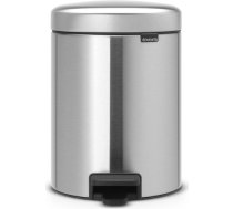 BRABANTIA atkritumu tvertne ar pedāli NewIcon, 5 l, Matt Steel - 112645 112645