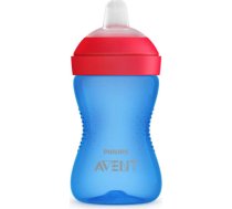 Philips Avent My Grippy mācību krūzīte ar mīkstu snīpi 300ml, 9M+, zila - SCF802/01 SCF802/01