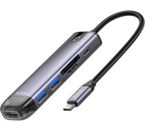 Mcdodo HU-7420 10-in-1 USB-C Hub (USB-C, HDMI, VGA, USB3.0*2, USB3.0*2, SD, TF) HU-7420