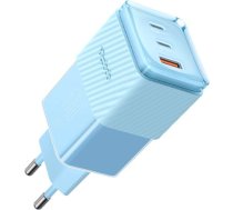 GaN 67W mains charger Mcdodo CH-1503 2x USB-C, USB-A (blue) CH-1503