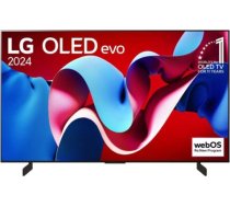 TV Set LG 42" OLED/4K/Smart 3840x2160 Wireless LAN Bluetooth webOS Black OLED42C41LA OLED42C41LA