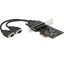 DeLOCK PCI Express card for 2 x serial RS-422/485 with 15 kV ESD protection 90048 90048