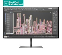 RENEW SILVER HP Z27u G3 QHD Charging Monitor - 27" 2560x1440 QHD 350-nit AG, IPS, USB-C(100W)/HDMI/DisplayPort Daisy-Chain, 4x USB, RJ-45 LAN, height adjustable/tilt/swivel/pivot, 1 years / 1B9X2AAR#ABB 1B9X2AAR#ABB