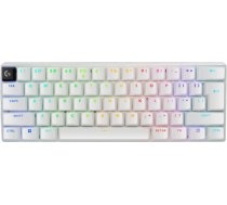 LOGITECH G PRO X 60 LIGHTSPEED Wireless Gaming Keyboard (Tactile) - WHITE - US INT'L - 2.4GHZ/BT - EMEA28-935 - TACTILE SWITCH 920-011930