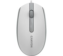 CANYON mouse M-10 Wired White Grey CNE-CMS10WG