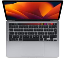 Apple MacBook Pro 2022 Retina 13" 2xUSB-C - M2 / 8GB / 256GB SSD - Space Gray (Atjaunināts, stāvoklis kā jauns) FK4NJH37H1