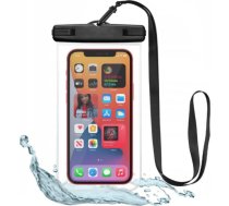 Tech-Protect waterproof bag Universal, transparent/black