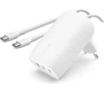 Belkin BoostCharge Laptop, Smartphone, Universal White AC Fast charging Indoor WCC002VF2MWH-B6