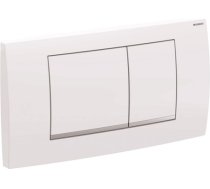 Geberit taustiņš Twinline30, 340x185 mm, white/bright chrome 115.899.KJ.1