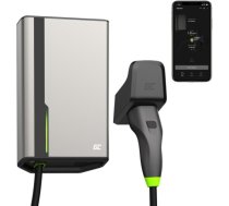 Green Cell EVGC021A2250 electric vehicle charging station Grey Aluminium Wall 3 Built-in display LED EVGC021A2250